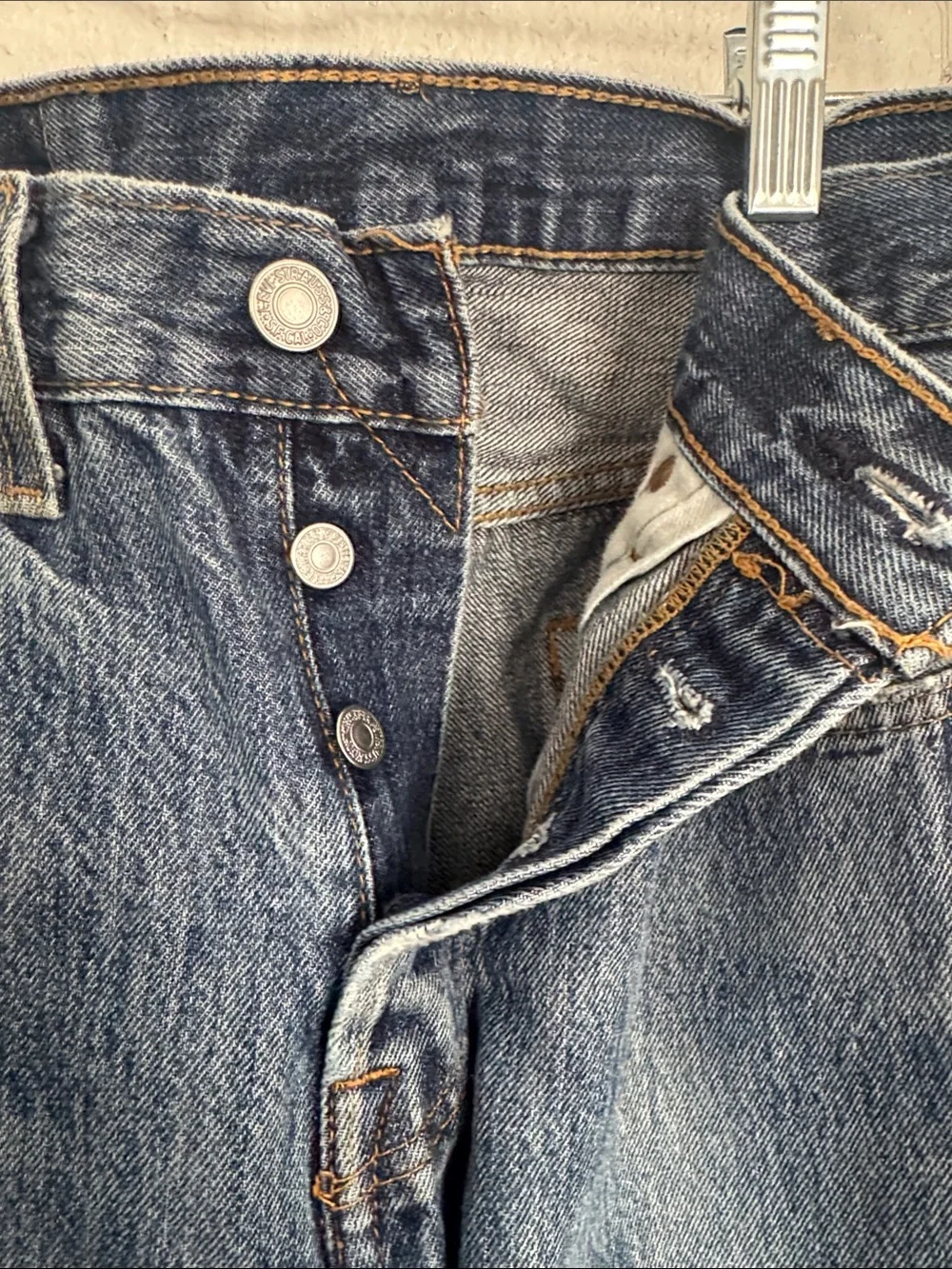 Levi's 501 Button Down Jeans